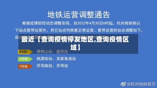 最近【查询疫情停发地区,查询疫情区域】