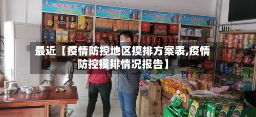 最近【疫情防控地区摸排方案表,疫情防控摸排情况报告】