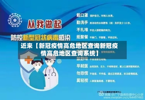近来【新冠疫情高危地区查询新冠疫情高危地区查询系统】