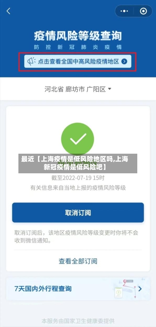 最近【上海疫情是低风险地区吗,上海新冠疫情是低风险吧】-第2张图片