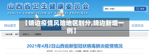 【靖边疫情风险地区划分,靖边新增一例】-第3张图片