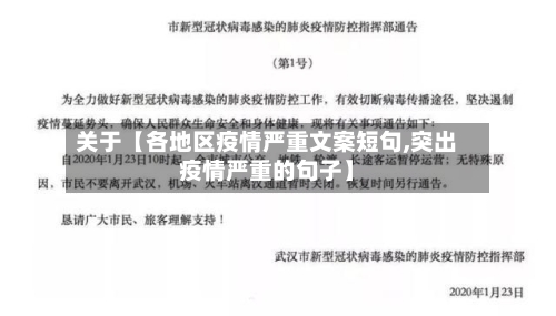 关于【各地区疫情严重文案短句,突出疫情严重的句子】
