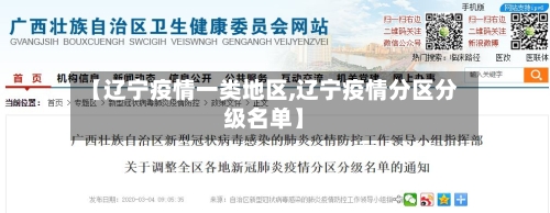 【辽宁疫情一类地区,辽宁疫情分区分级名单】-第2张图片