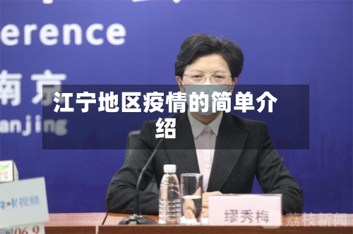 江宁地区疫情的简单介绍
