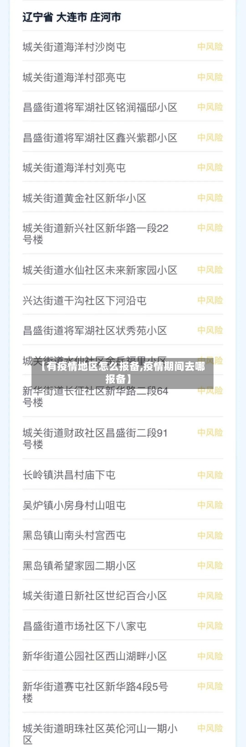 【有疫情地区怎么报备,疫情期间去哪报备】