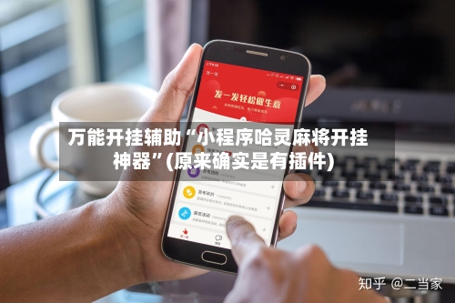 万能开挂辅助“小程序哈灵麻将开挂神器”(原来确实是有插件)