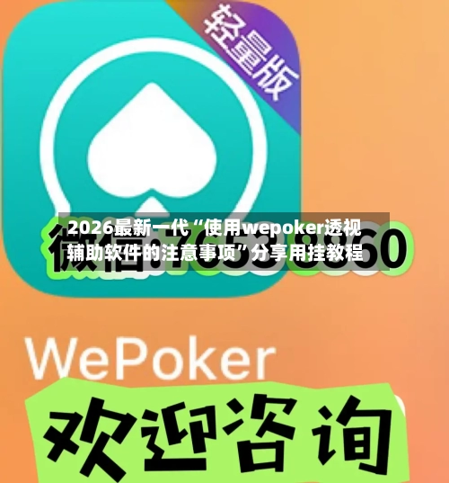 2026最新一代“使用wepoker透视辅助软件的注意事项”分享用挂教程-第3张图片