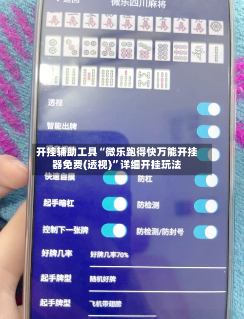 开挂辅助工具“微乐跑得快万能开挂器免费(透视)”详细开挂玩法-第3张图片