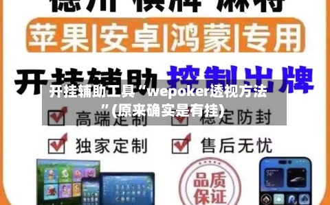 开挂辅助工具“wepoker透视方法”(原来确实是有挂)-第2张图片