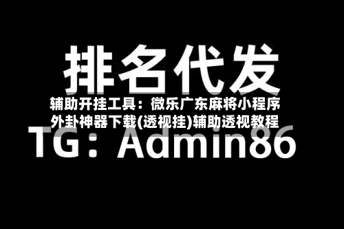 辅助开挂工具：微乐广东麻将小程序外卦神器下载(透视挂)辅助透视教程