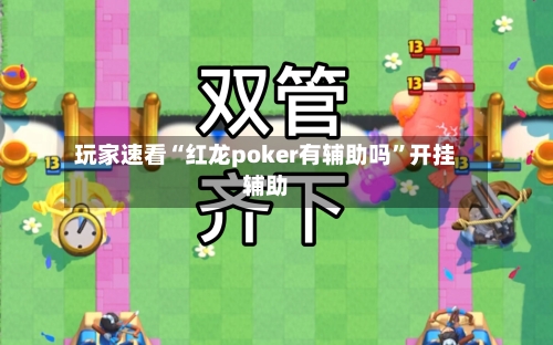 玩家速看“红龙poker有辅助吗”开挂辅助