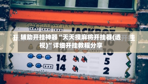 辅助开挂神器“天天摸麻将开挂器(透视)”详细开挂教程分享-第3张图片