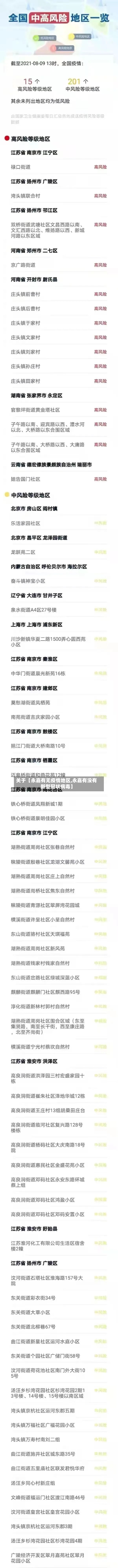 关于【永嘉有无疫情地区,永嘉有没有新型冠状病毒】