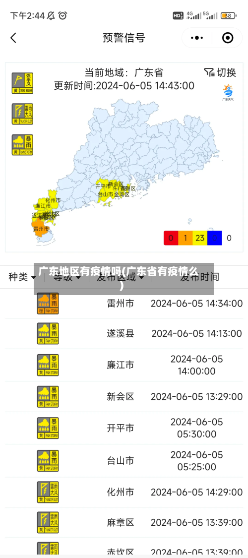 广东地区有疫情吗(广东省有疫情么)