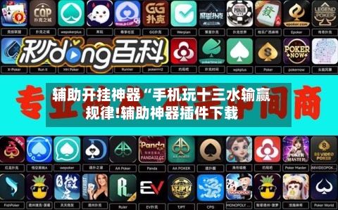 辅助开挂神器“手机玩十三水输赢规律!辅助神器插件下载-第3张图片