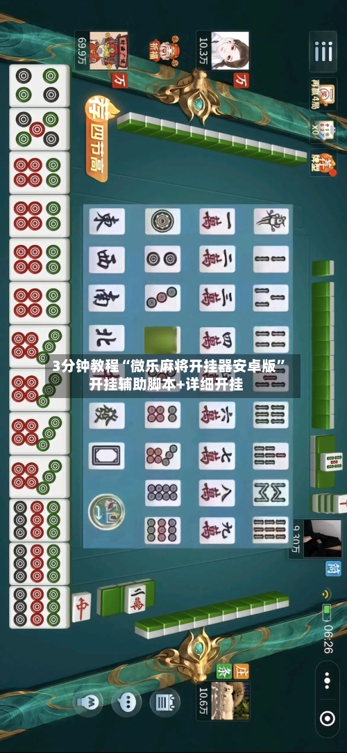 3分钟教程“微乐麻将开挂器安卓版”开挂辅助脚本+详细开挂-第2张图片