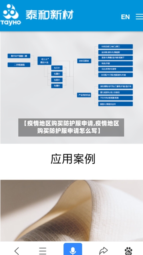 【疫情地区购买防护服申请,疫情地区购买防护服申请怎么写】