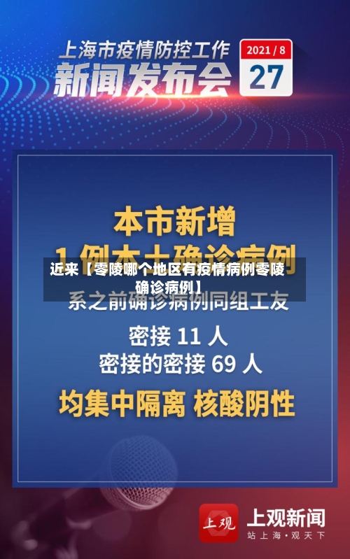 近来【零陵哪个地区有疫情病例零陵确诊病例】