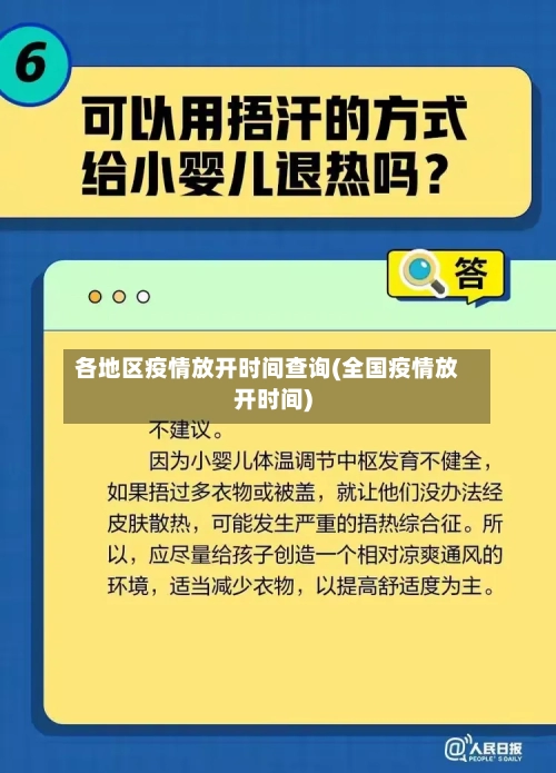 各地区疫情放开时间查询(全国疫情放开时间)