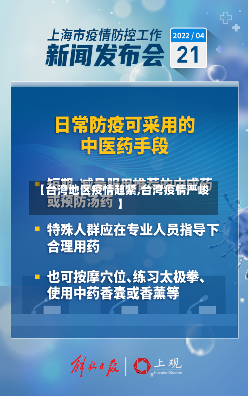 【台湾地区疫情趋紧,台湾疫情严峻】-第2张图片